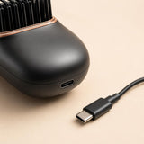 USB-C charging port detail