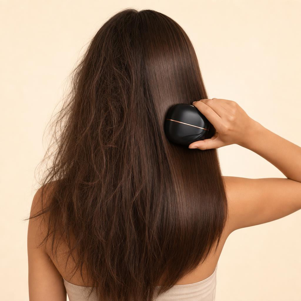 Brush through
